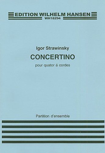 Igor Stravinsky: Concertino (1920) For String Quartet