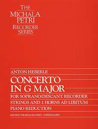 Anton Heberle: Concerto In G Major