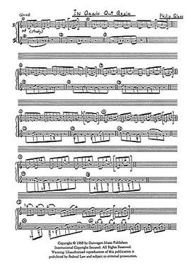 Philip Glass: In Again Out Again For Two Pianos