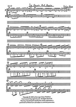Philip Glass: In Again Out Again For Two Pianos