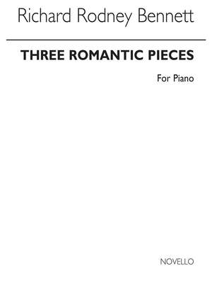 Richard Rodney Bennett: Three Romantic Pieces