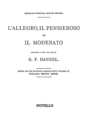 Handel: L'allegro Il Penseroso Ed Il Moderato
