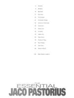 The Essential Jaco Pastorius Product Image