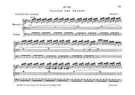 Georg Friedrich Händel: Zadok The Priest For Organ