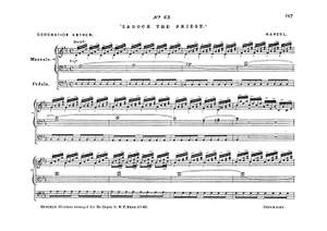 Georg Friedrich Händel: Zadok The Priest For Organ