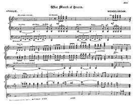 Felix Mendelssohn Bartholdy: War March Of The Priests