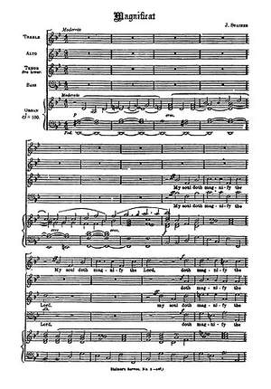 Sir John Stainer: Magnificat And Nunc Dimittis In B Flat