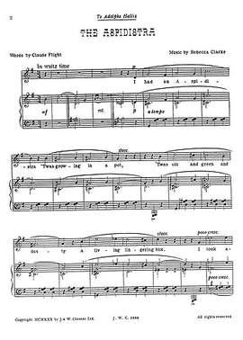 Rebecca Clarke: The Aspidistra