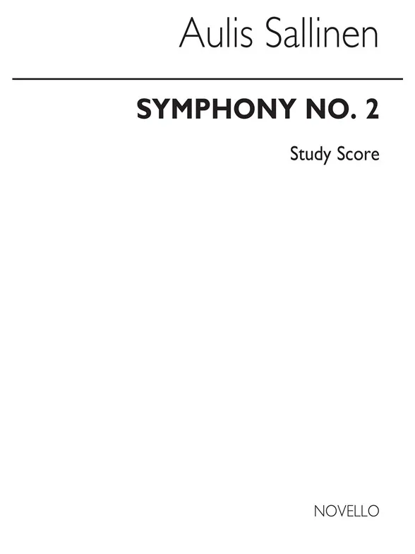 交響曲第2番（アウリス・サッリネン）（スタディスコア）【Symphony No.2】