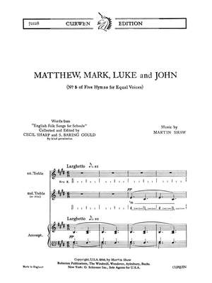Martin Shaw: Matthew, Mark, Luke and John
