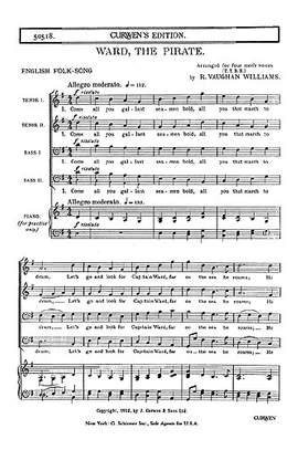 Ralph Vaughan Williams: Ward The Pirate
