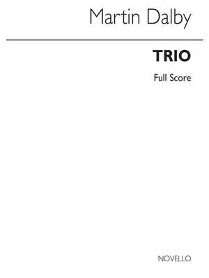 Martin Dalby: Piano Trio (Score and Piano Part)