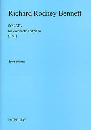 Richard Rodney Bennett: Sonata For Violoncello And Piano