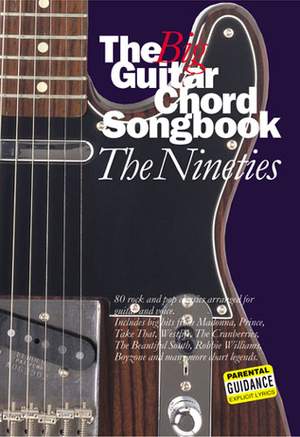 The Big Guitar Chord Songbook: The Nineties