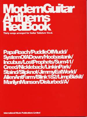 Various: Modern Guitar Anthems Red Book