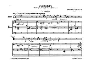 Kenneth Leighton: Concerto For Op.58