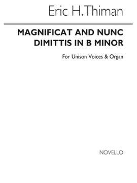 Eric Thiman: Magnificat And Nunc Dimittis In B Minor