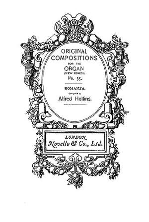 Alfred Hollins: Romanza For Organ