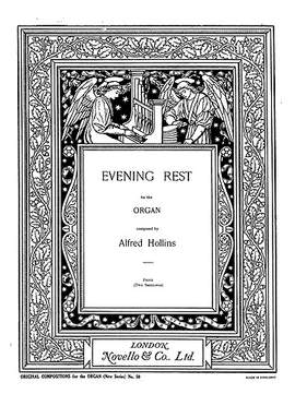 Alfred Hollins: Evening Rest For Organ