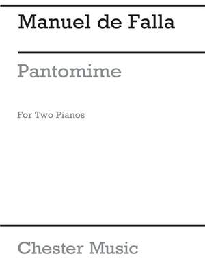 Manuel de Falla: Pantomime For Two Pianos