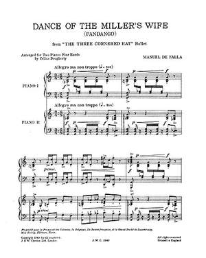 Manuel de Falla: Dance Of The Miller's Wife (Two Pianos)