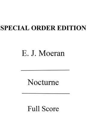 E.J. Moeran: Nocturne Baritone chorus