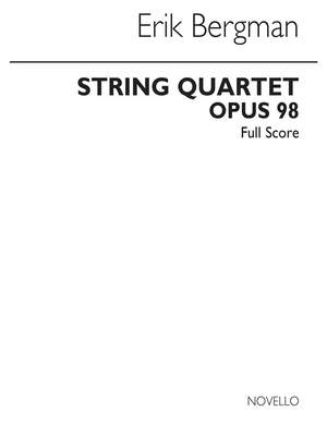 Erik Bergman: String Quartet Op.98