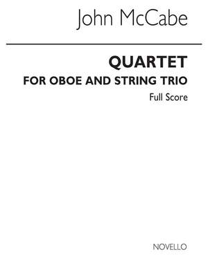 John McCabe: Quartet For Oboe & String Trio