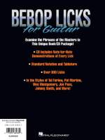 Bebop Licks for Guitar Product Image