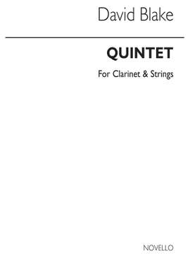 David Blake: Quintet For Clarinet & Strings