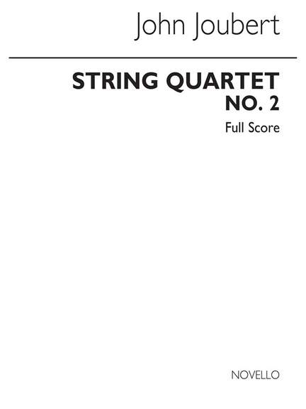 John Joubert: String Quartet No.2 Op.91