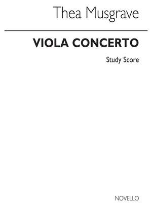 Thea Musgrave: Concerto For Viola
