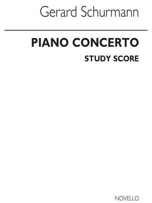 Gerard Schurmann: Concerto For Piano