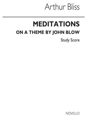 Arthur Bliss: Meditations On A Theme By Blow