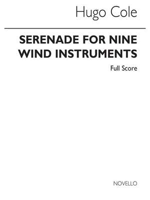 Hugo Cole: Serenade For Nine Wind Instruments