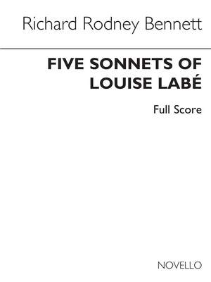 Richard Rodney Bennett: Five Sonnets For Louise Labe