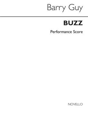 Barry Guy: Buzz String Quartet (Players' Score)