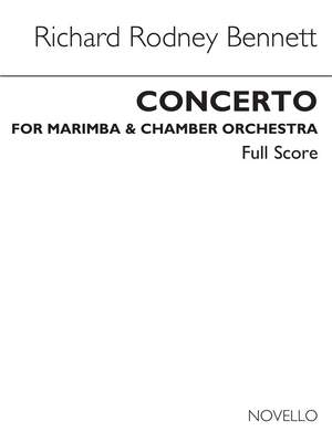 Richard Rodney Bennett: Concerto (Full Score)