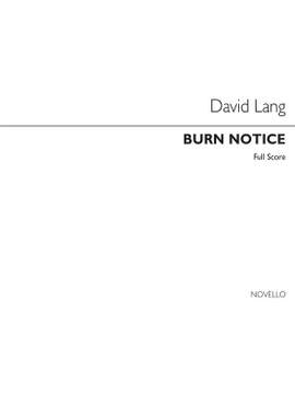 David Lang: Burn Notice