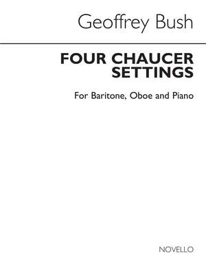 Geoffrey Bush: Four Chaucer Settings for Baritone Oboe and Piano