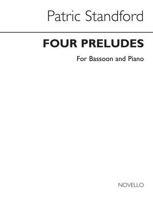 Patric Standford: Four Preludes for Bassoon and Piano