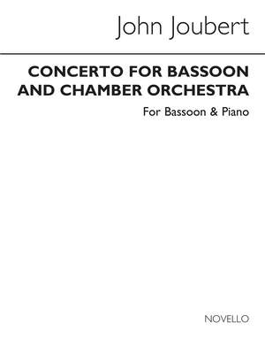 John Joubert: Concerto For Bassoon (With Piano Reduction)