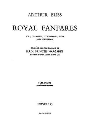 Arthur Bliss: Six Royal Fanfares for Brass Ensemble