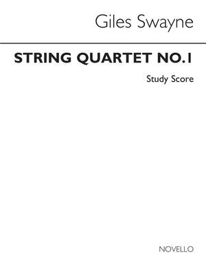 Giles Swayne: String Quartet 1 (Miniature Score)