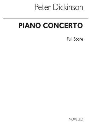 Peter Dickinson: Concerto For Piano