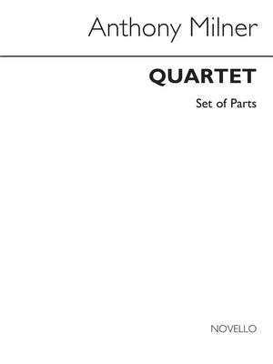 Anthony Milner: Quartet For Oboe And Strings (Parts)
