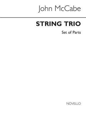 John McCabe: String Trio Op.37 (Parts)