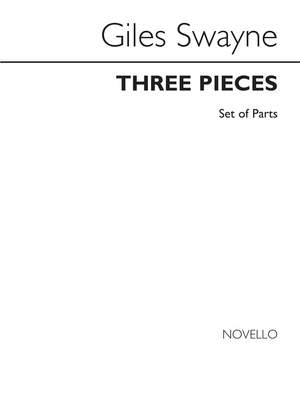 Giles Swayne: Three Pieces For String Quartet (Parts)
