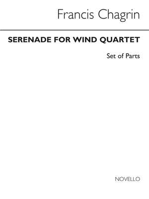 Francis Chagrin: Serenade For Wind Quartet (Parts)