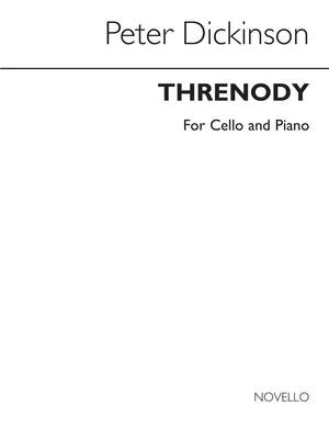 Peter Dickinson: Threnody For Cello And Piano